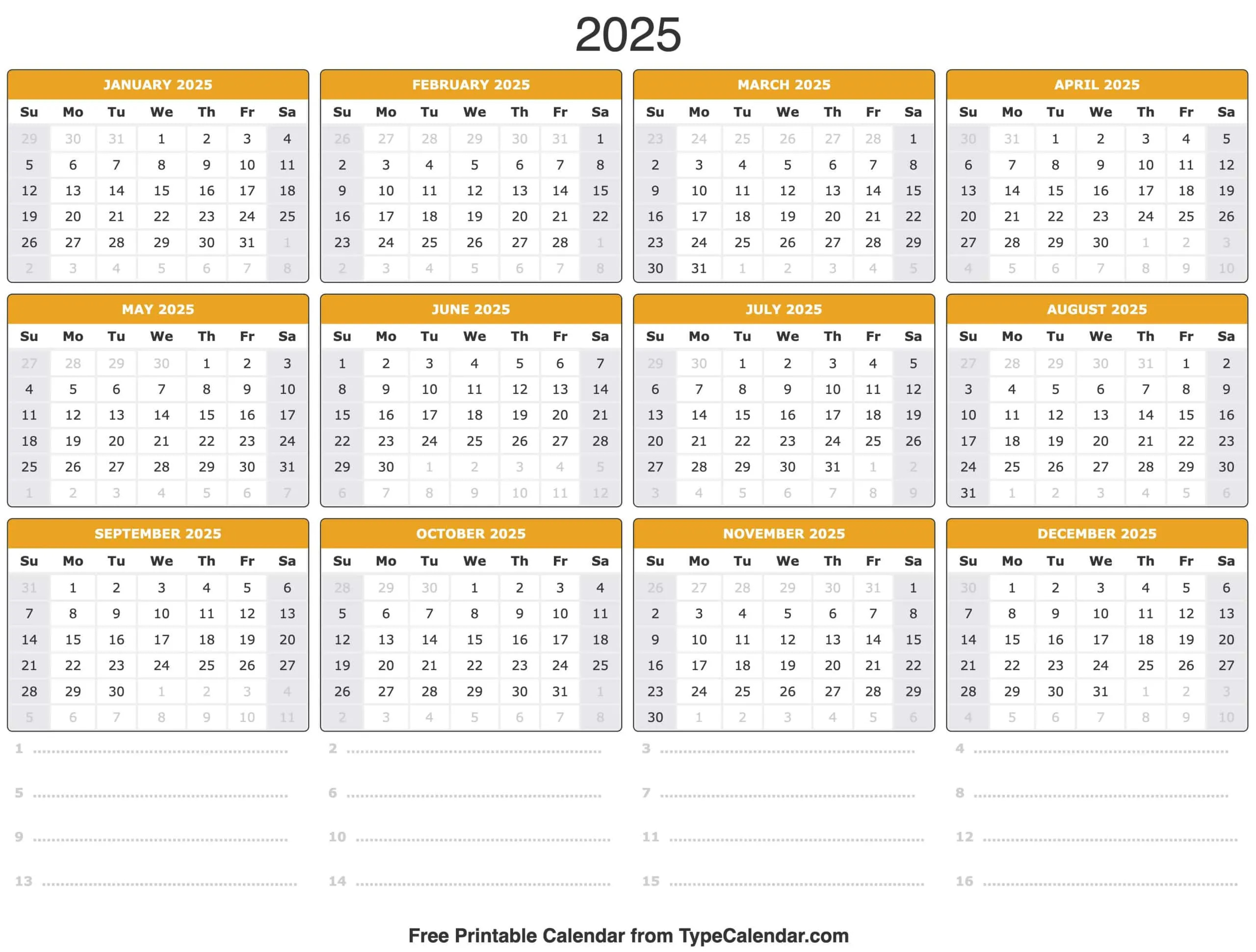 2025 Calendar - Printable Calendar 2025 With Holidays within April to September 2025 Calendar