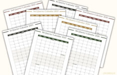 3 Month Calendar Printables: 2025 And 2026! ⋆ Love Our Real Life pertaining to September 2025 Calendar Waterproof