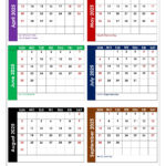 April To September 2025 Calendar Printable Pdf | Six Months Calendar With April To September 2025 Calendar