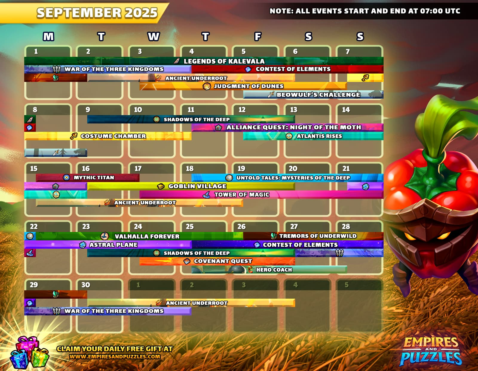 Calendar Of Events For September 2025 🗓️ - News &amp;amp; Updates for Events In September 2025
