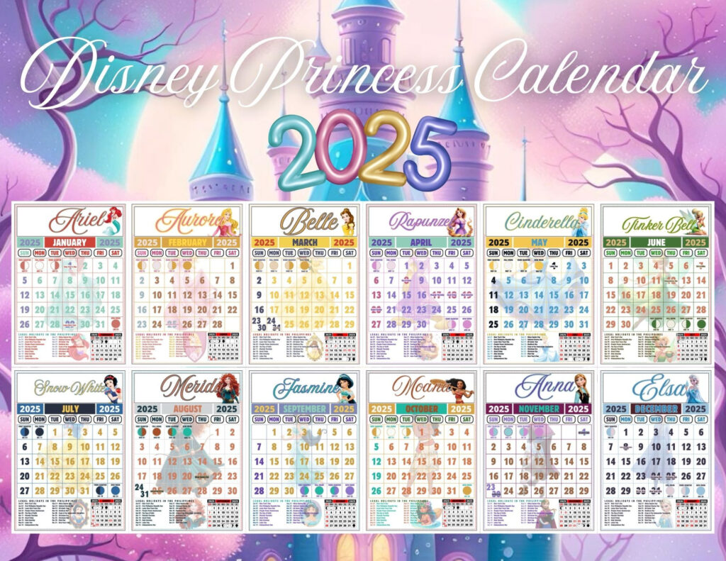 Disney Princess 2025 Calendar Templatenemlomongo Raket.ph In Disney Printable Calendar 2025 | CalendarCrazePrint.Com Disney Princess 2025 Calendar Templatenemlomongo Raket.ph In Disney Printable Calendar 2025 | CalendarCrazePrint.Com