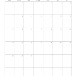 Free 2025 Calendar Printable Blank Portrait Templates For Blank September Calendar 2025 Printable