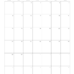 Free 2025 Calendar Printable Blank Portrait Templates Within September 2025 Calendar Blank
