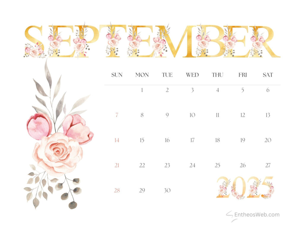 Free Printable September 2025 Calendars | Entheosweb Throughout September 2025 Calendar Aesthetic Free Printable September 2025 Calendars | Entheosweb Throughout September 2025 Calendar Aesthetic