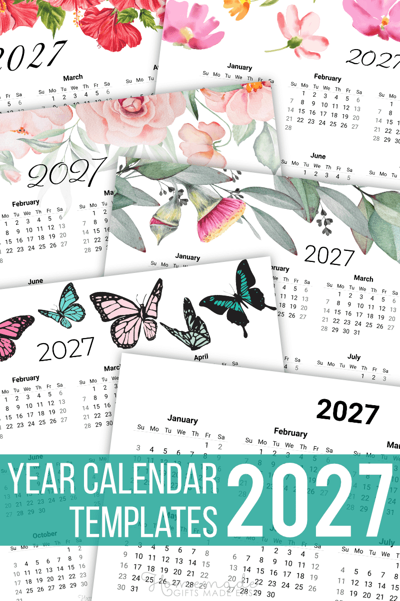 Free Printable Year Calendar within September 2025 Calendar Homemade Gifts Made Easy