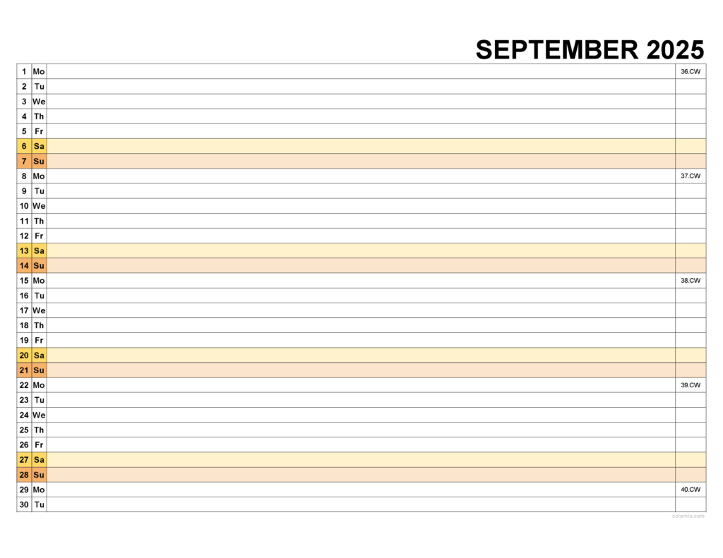 Free September 2025 Calendar | Printable Pdf, Xls, Png Formats In September 2025 Calendar With Lines Free September 2025 Calendar | Printable Pdf, Xls, Png Formats In September 2025 Calendar With Lines