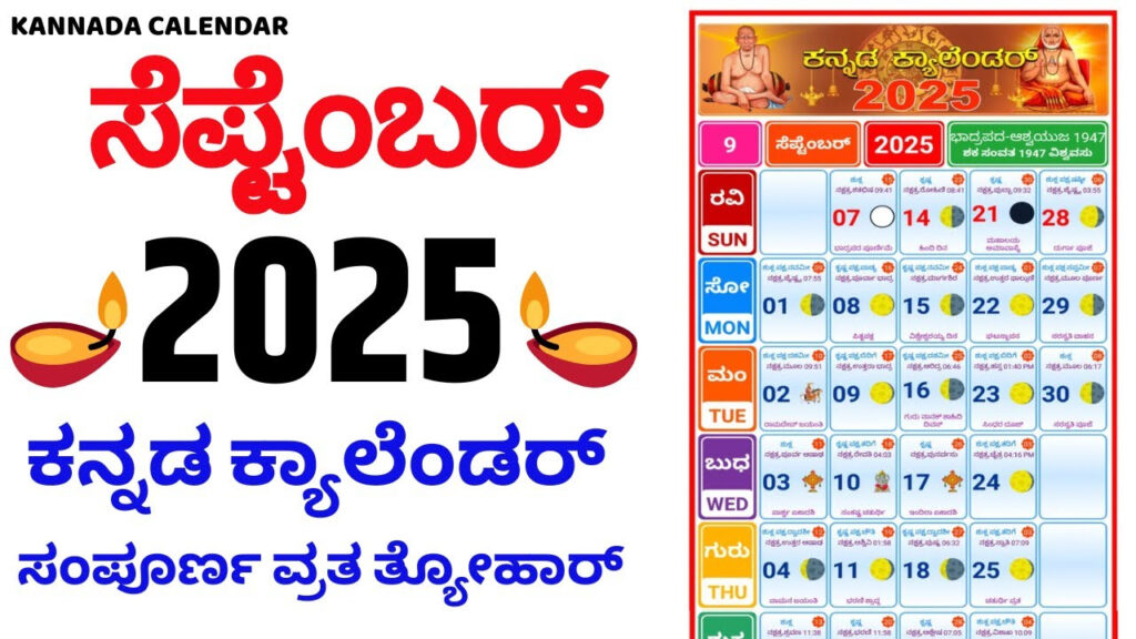 Kannada Calendar 2025 September | 2025 Kannada Calendar | September 2025 Kannada Calendar Throughout September 2025 Calendar In Kannada Kannada Calendar 2025 September | 2025 Kannada Calendar | September 2025 Kannada Calendar Throughout September 2025 Calendar In Kannada