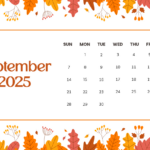 Page 12 | Free Calendar Templates, Editable And Printable For September 2025 Calendar Printable Shining Mom