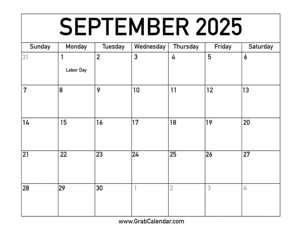 Printable September 2025 Calendar With Regard To September 2025 Calendar Special Days Printable September 2025 Calendar With Regard To September 2025 Calendar Special Days