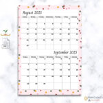September 2025 Calendar   Etsy.de Pertaining To September 2025 Calendar Etsy