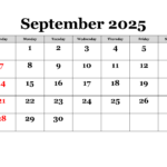 September 2025 Calendar | Free Printable Pdf, Xls And Png Pertaining To Weekly Calendar September 2025