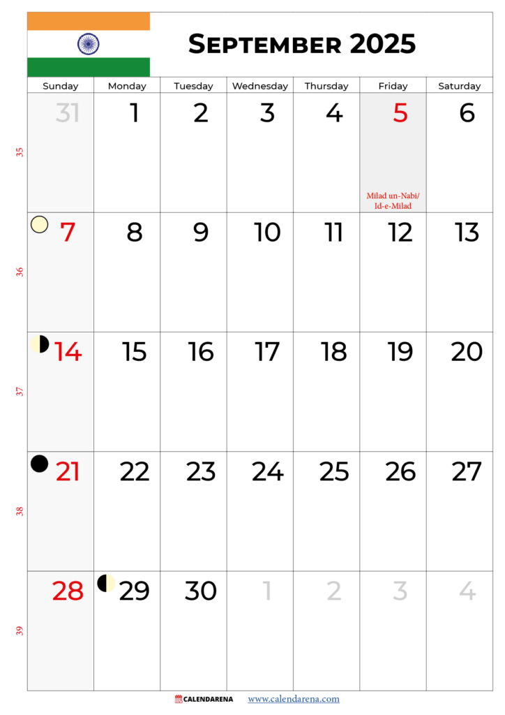 September 2025 Calendar India Intended For September 2025 Calendar With Festivals September 2025 Calendar India Intended For September 2025 Calendar With Festivals