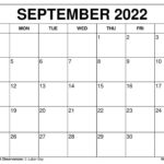 September 2025 Calendar   Printable Templates & More Inside September Calendar Printable