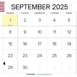 September 2025 Calendar With Holidays With Regard To September 2025 Holidays