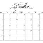 September 2025 Calendars   107 Free Printables | Printabulls Within September 2025 Calendar Homemade