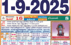 Tamil Monthly Calendar 2023, Tamil Calendar 2023 To 2009 intended for September Calendar 2025 Tamil