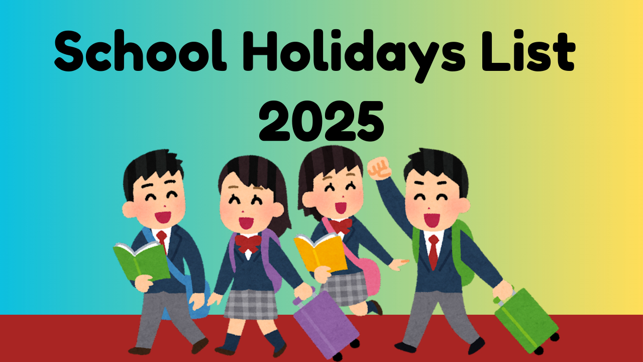 Tamil Nadu School Holidays List 2025 | Tamil Nadu Schools Reopen in Magm 2025 September Tamil Calendar
