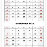 Two Months Calendar 2025 2026 Printable Pdf | Double Month Calendar Within September 2025 Calendar Nz